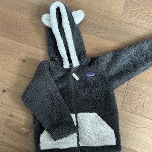 Patagonia Furry Friends fleece hoodie - 12-18mo